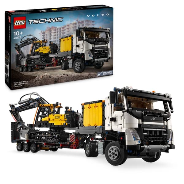Lego Technic: Volvo Fmx Truck  Ec230 Electric Excavator (42175) (3DS)