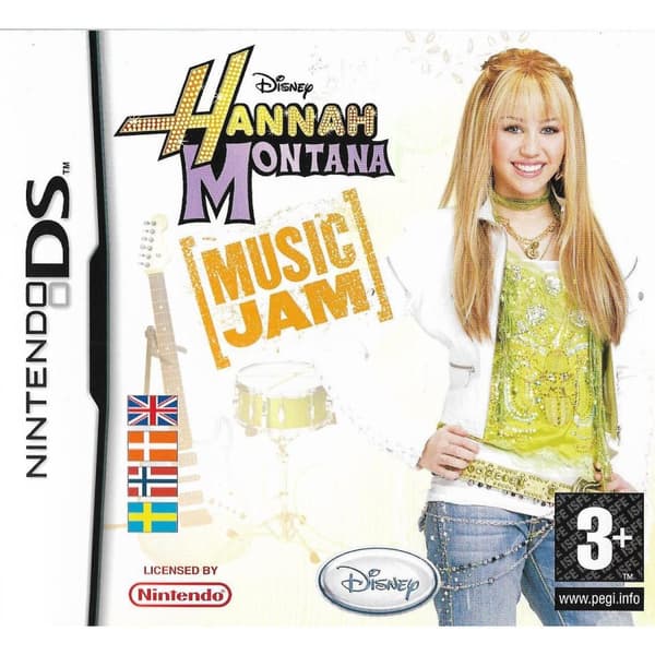 Hannah Montana Music Jam Nintendo DS Nordic (Brukt)