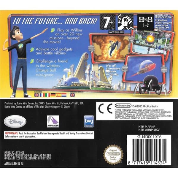 Meet The Robinsons Nintendo DS (Brugt)