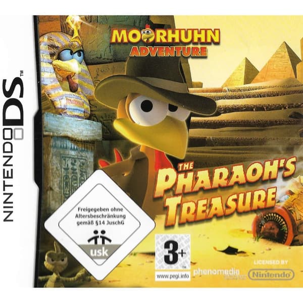 Moorhuhn The Pharaohs Treasure Nintendo DS (Brukt)