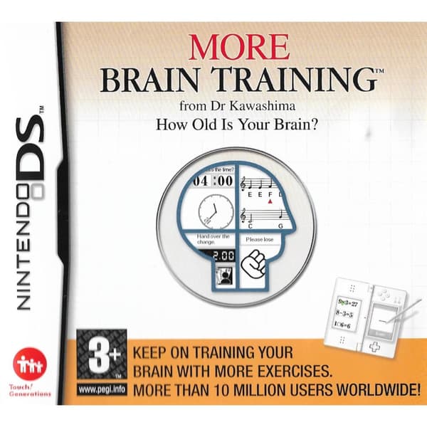 More Brain Training Nintendo DS (Brukt)