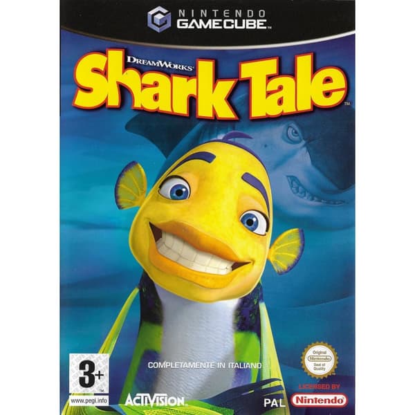 Shark Tale Nintendo Gamecube Italian (Brukt)