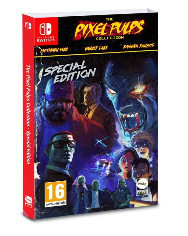 The Pixel Pulps Collection - Special Edition Nintendo Switch