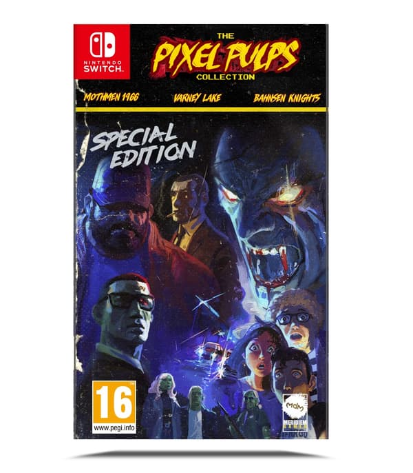 The Pixel Pulps Collection - Special Edition Nintendo Switch