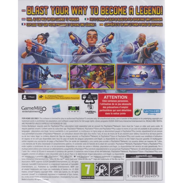 Nerf Legends Playstation 5 PS5