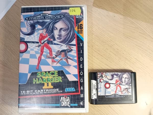 Space Harrier II Hyrutgåva Sega Mega Drive (Begagnad)