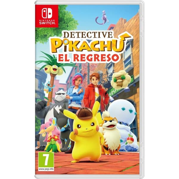 TV-spel för Switch Nintendo DETECTIVE PICACHU EL REGRESO