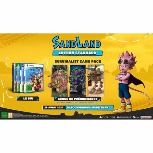 PlayStation 5 videospill Bandai Namco Sandland (FR)