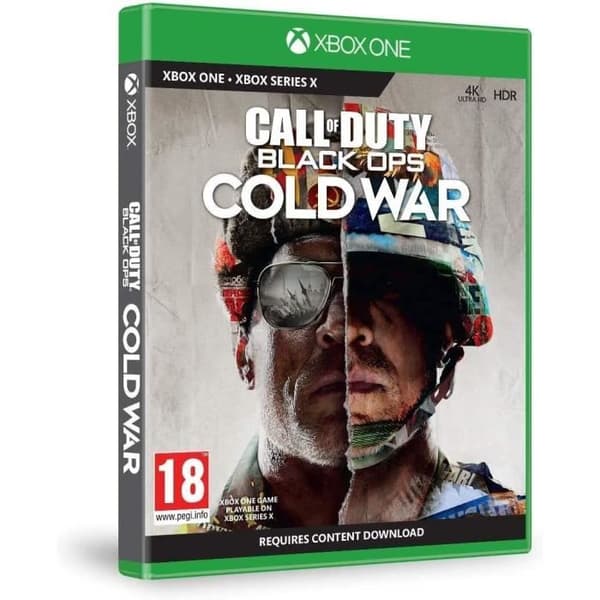 Xbox Game - Call Of Duty Black Ops Cold War - FPS Shooting - Uppslukande enspelarkampanj- USED