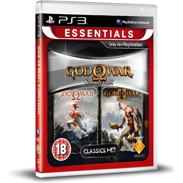 TV-spel - God of War - Collection - PS3 - Remastrad HD - Blu-Ray - Action- USED