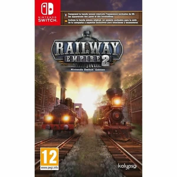 Videopeli Switchille Kalypso Railway Empire 2 (FR)