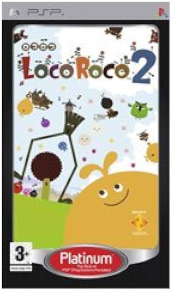 LocoRoco 2 - Platinum - Sony PSP (brukt)