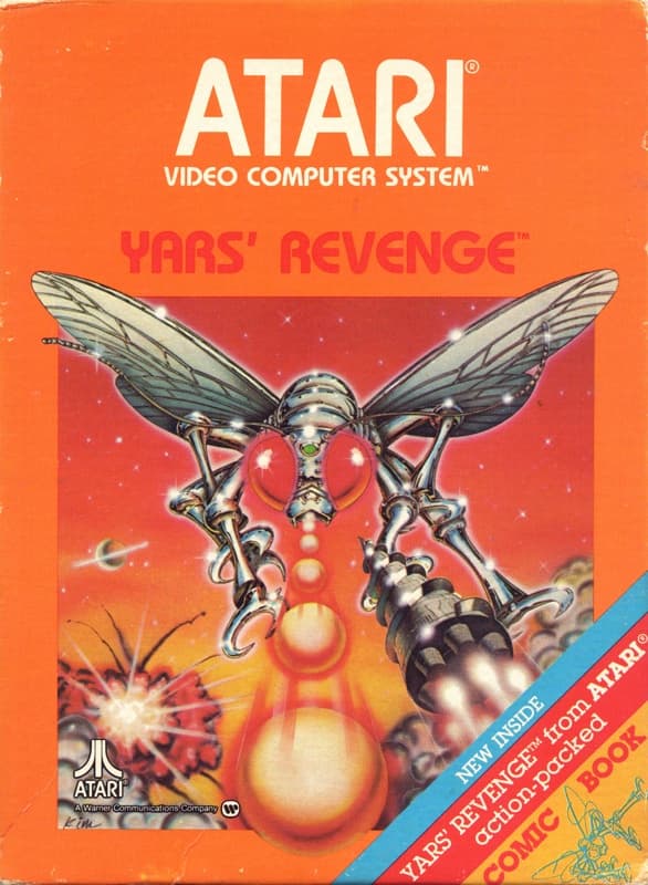 Yars Revenge - Atari 2600 - Cart only