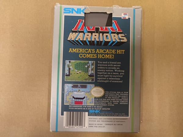 Ikari Warriors - Nintendo 8-bit – SCN – CiB