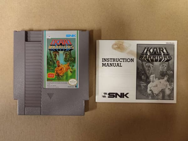 Ikari Warriors - Nintendo 8-bit – SCN – CiB