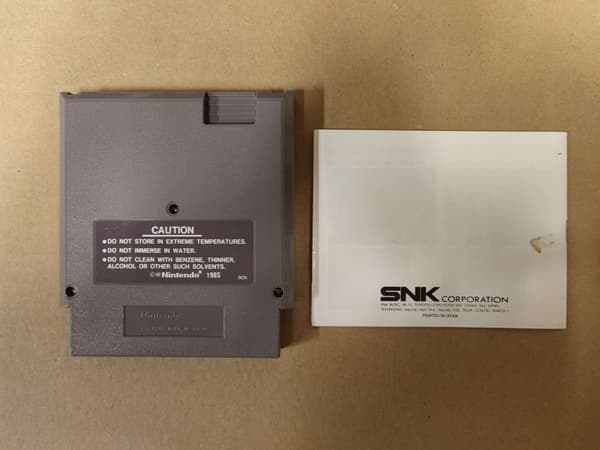Ikari Warriors - Nintendo 8-bit – SCN – CiB