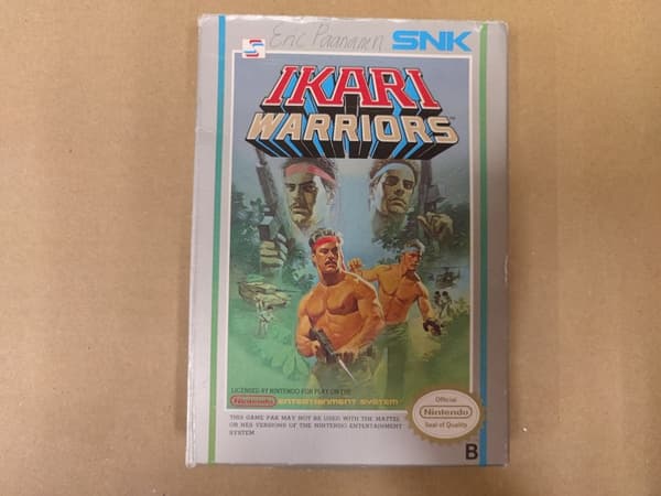Ikari Warriors - Nintendo 8-bit – SCN – CiB