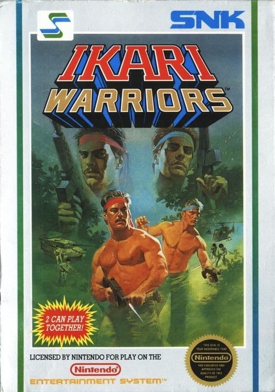 Ikari Warriors - Nintendo 8-bit – SCN – CiB