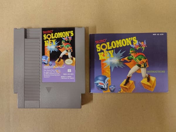 Solomons Key - Nintendo 8-bit – SCN – CiB