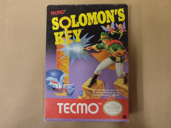 Solomons Key - Nintendo 8-bit – SCN – CiB