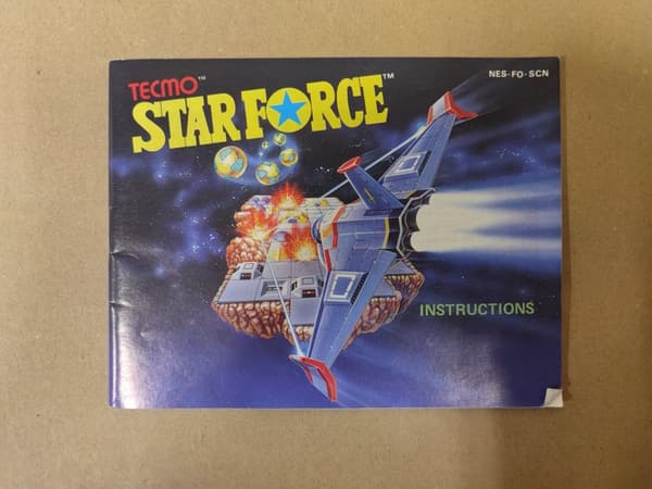 Star Force - Nintendo 8-bit – SCN – CiB