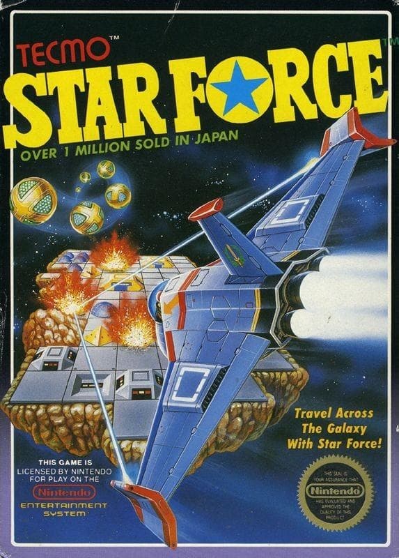 Star Force - Nintendo 8-bit – SCN – CiB