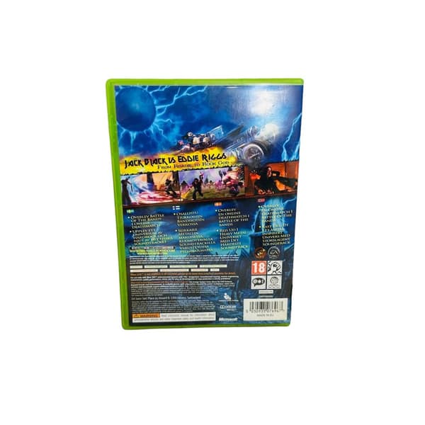Brutal Legend (Tim Schafer Xbox 360 Svenska versionen Inga extra papper