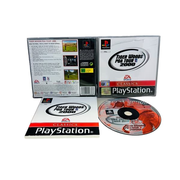 Tiger Woods PGA Tour 2000 (Svensk version Sony Playstation)