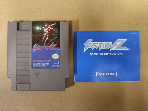 Section-Z - Nintendo 8-bit – SCN – CiB