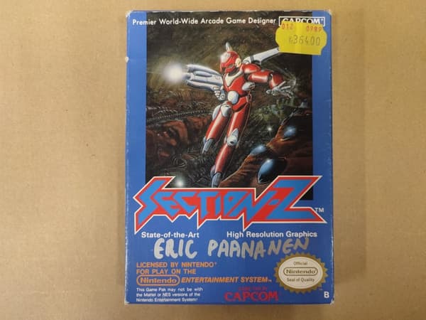Section-Z - Nintendo 8-bit – SCN – CiB