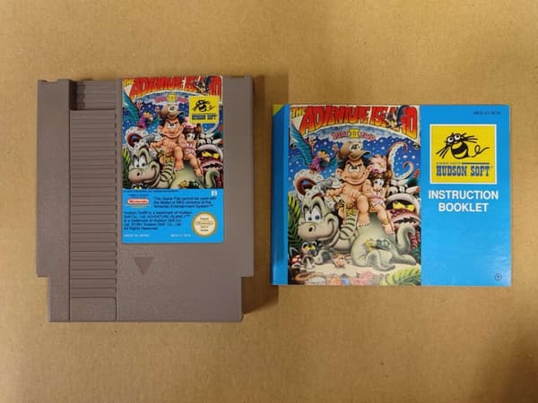 The Adventure Island Part 2 - Nintendo 8-bit - SCN - CiB