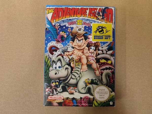 The Adventure Island Part 2 - Nintendo 8-bit - SCN - CiB