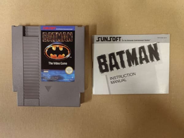 Batman: The Video Game - Nintendo 8-bit - SCN - CiB