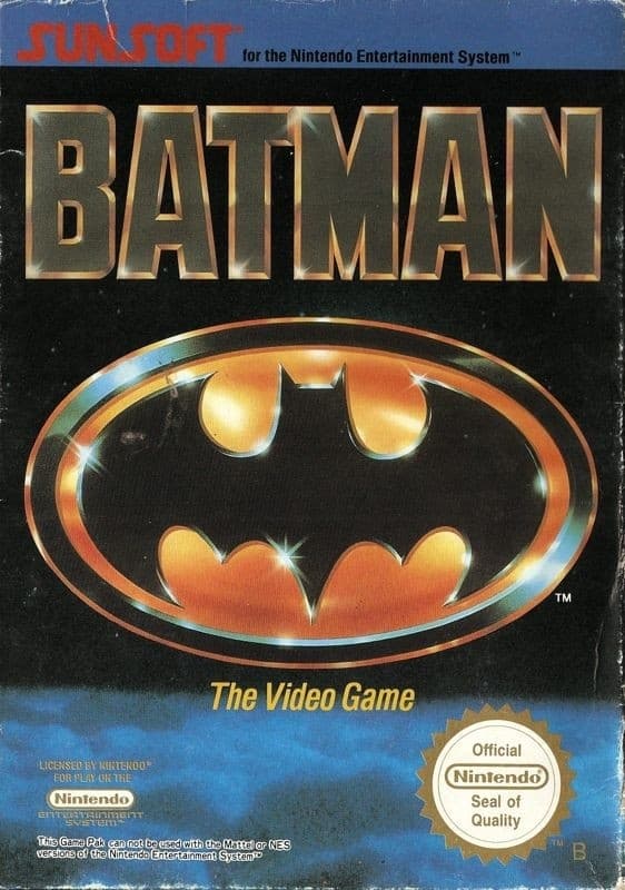 Batman: The Video Game - Nintendo 8-bit / Nes - SCN - Cart only