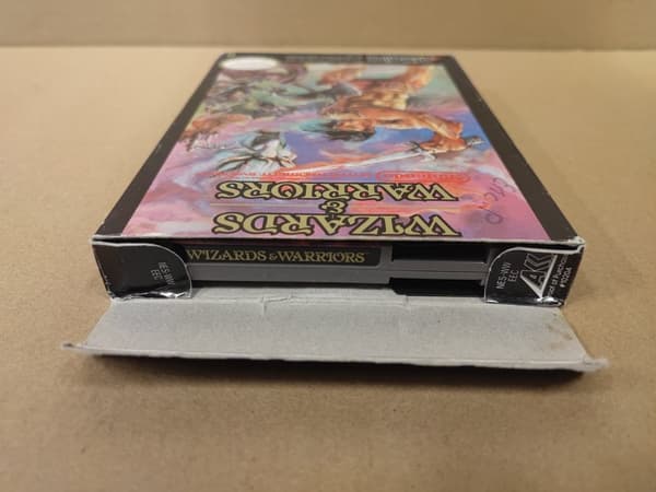 Wizards & Warriors - Nintendo 8-bit – SCN – CiB