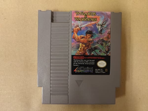 Wizards & Warriors - Nintendo 8-bit – SCN – CiB