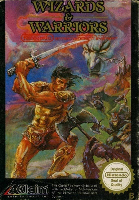 Wizards &amp; Warriors - Nintendo 8-bit / Nes – SCN – Cart only - Nintendo 8-bit / Nes – SCN – Cart only