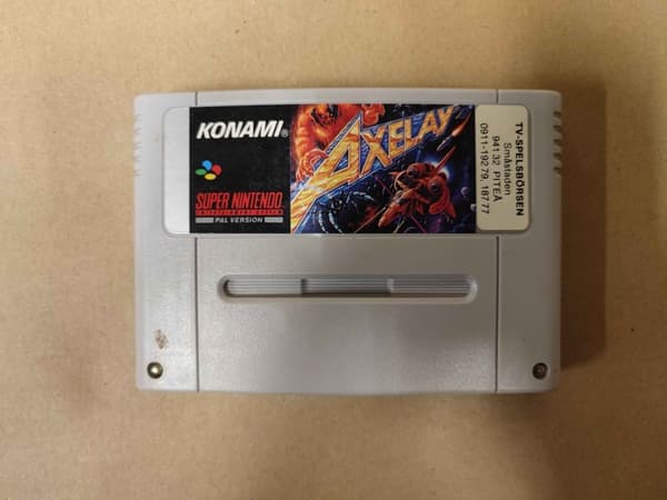 Axelay - Super Nintendo / Snes - PAL/EUR - Cart only