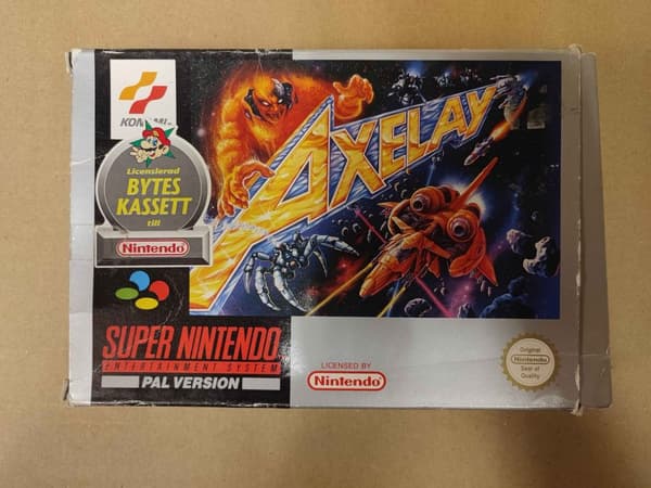 Axelay - Super Nintendo / Snes - PAL/EUR - Cart only