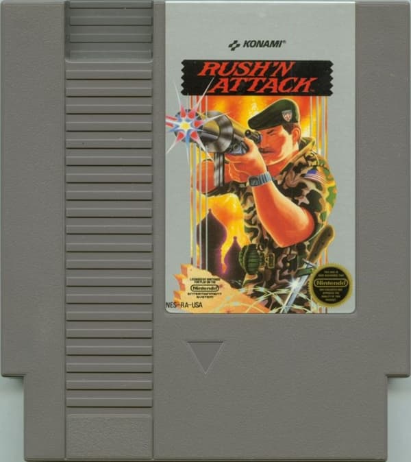 Rush'n Attack - Nintendo 8-bit – SCN – Cart only