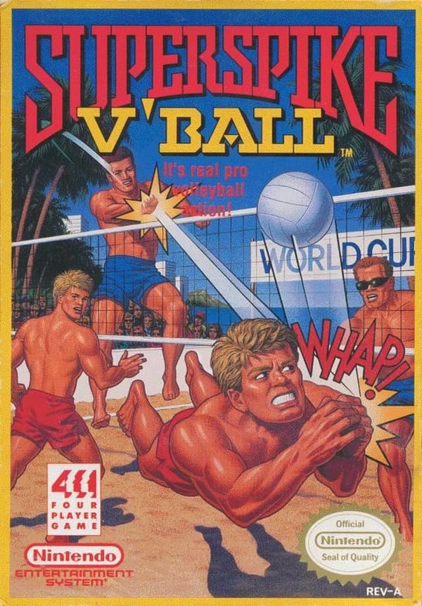 Super Spike V Ball - Nintendo 8-bit – SCN – CiB - Yapon