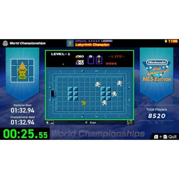 Videospel - Nintendo - Nintendo World Championships: Nes Edition - 13 NES-spel - 8 spelare - Online-läge