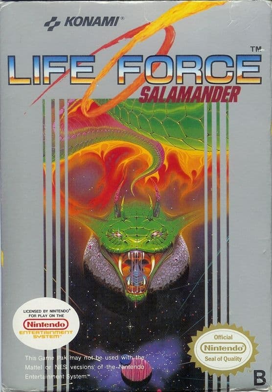 Life Force Salamander - Nintendo 8-bit – SCN – CiB