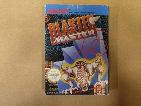 Blaster Master - Nintendo 8-bit - SCN - CiB