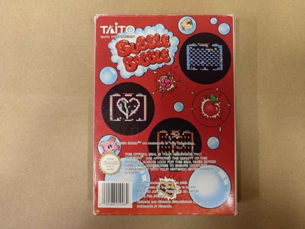 Bubble Bobble  - Nintendo 8-bit - SCN - CiB