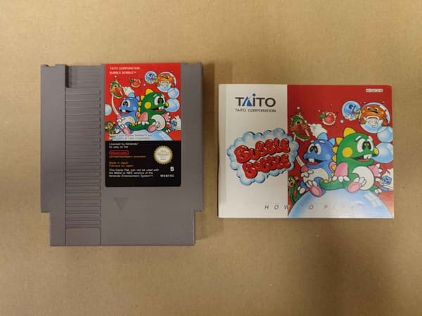 Bubble Bobble  - Nintendo 8-bit - SCN - CiB