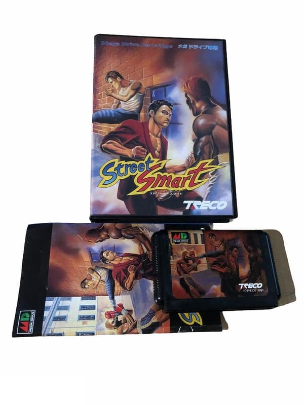 Street Smart (Treko Brawler Sega Mega Drive Japanskt)