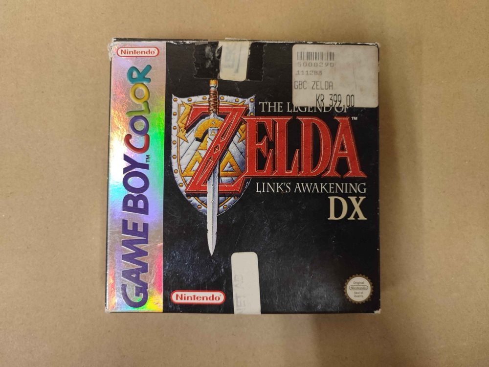 Zelda Link's Awakening DX for Nintendo Gameboy Color CIB outlets