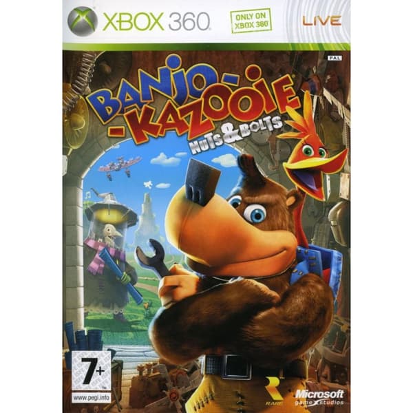 Banjo-Kazooie Nuts & Bolts Xbox 360 Swedish (Brukt)