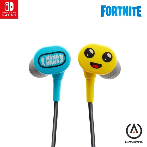 PowerA Wired Earbuds - Peely Fortnite (Nintendo Switch) /Nintendo Switch (Nintendo Switch)